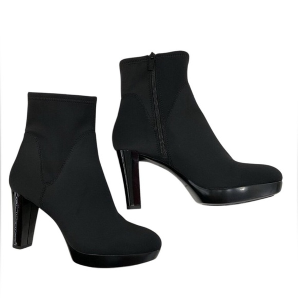 Donald J Pliner Women's High Heeled Anklet Boots Black Size 9.5 Brand New